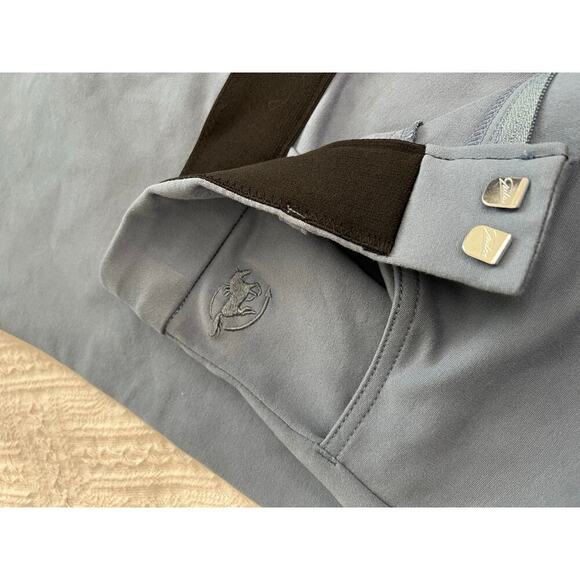 Piper by Smartpak Mid-Rise Bootcut Breeches in Ocean, Women’s 36L Equestrian - Picture 6 of 14